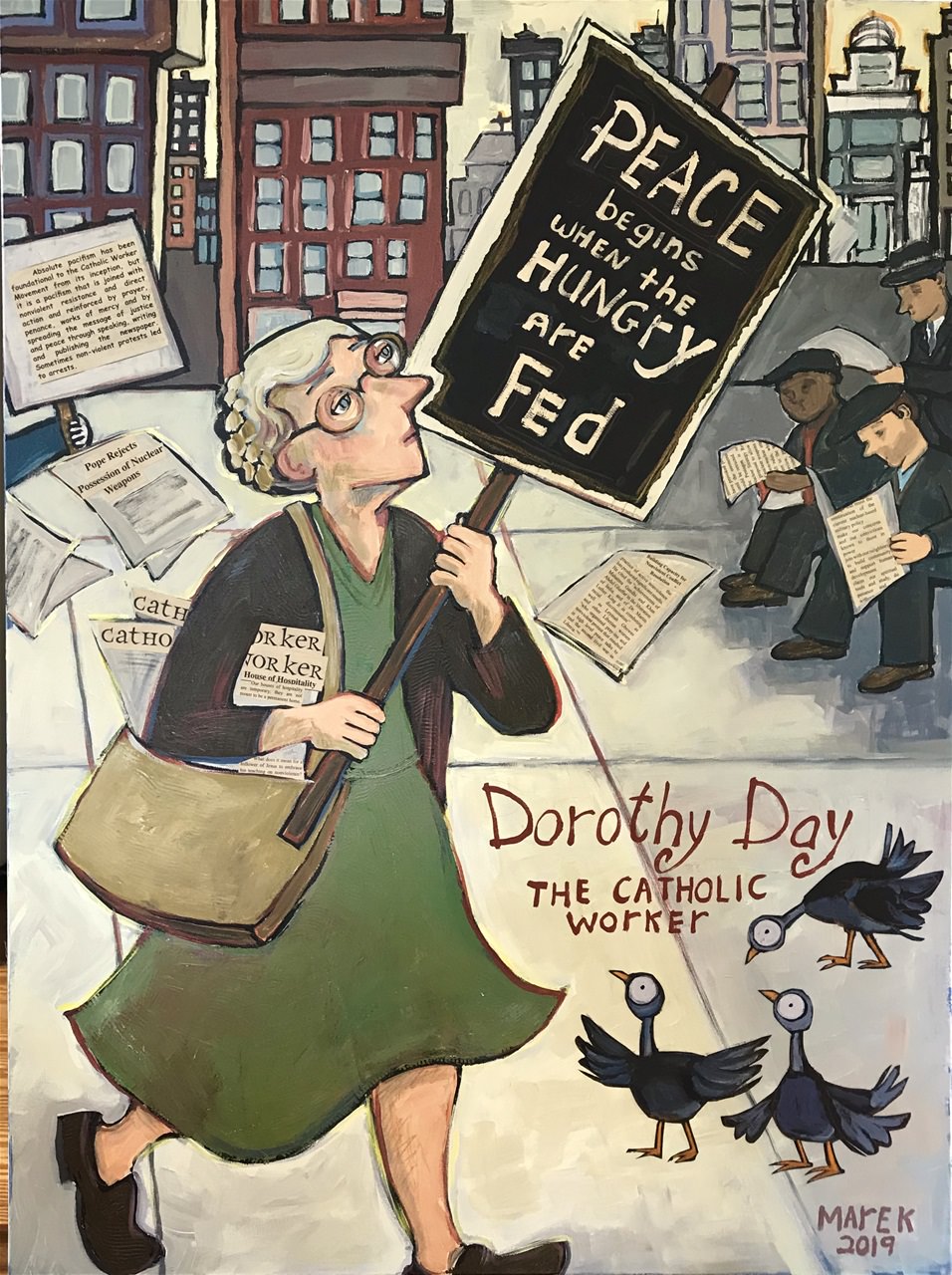 DOROTHY DAY, UNITED STATES (1897-1980)