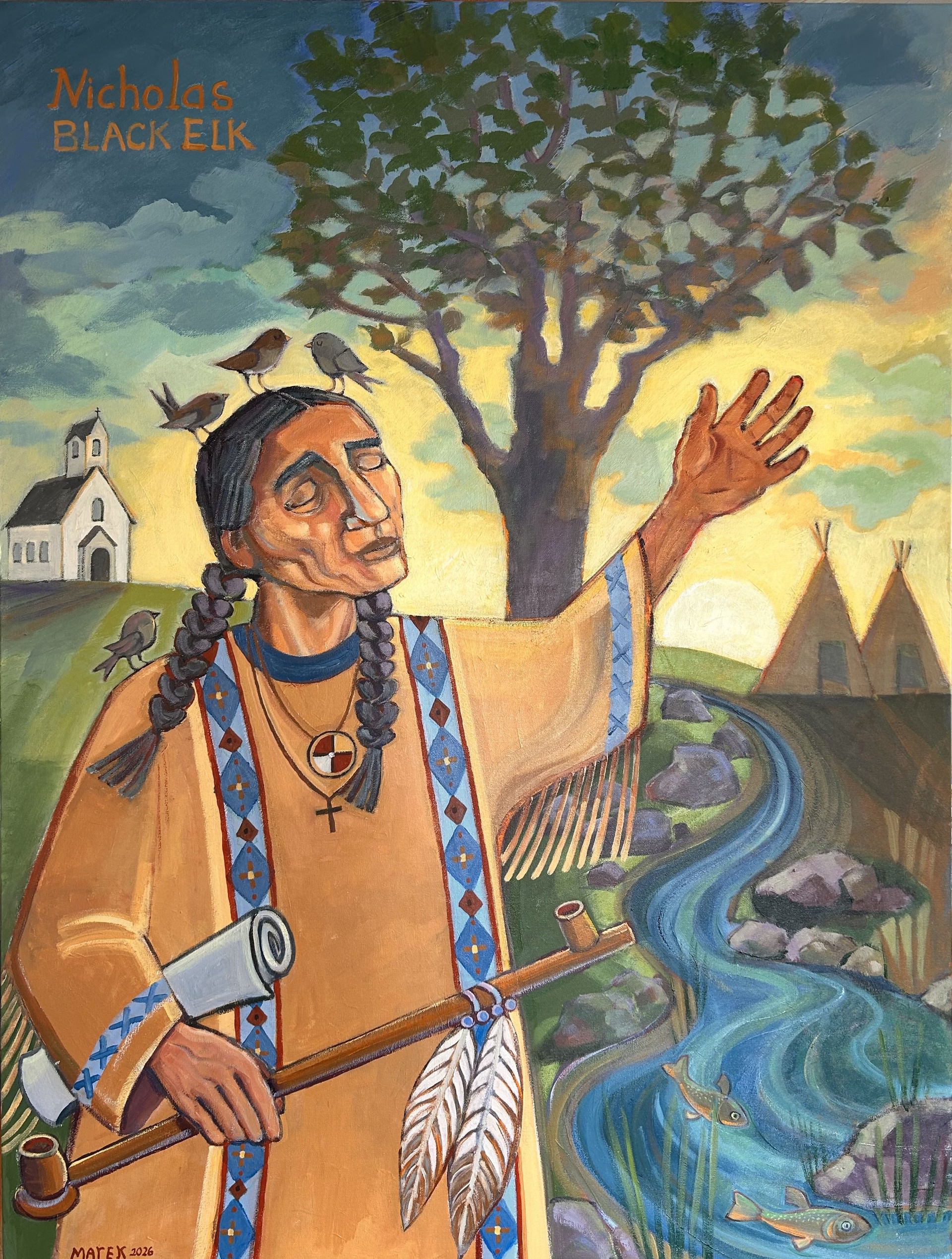 Nicholas Black Elk, Wyoming,  U.S.