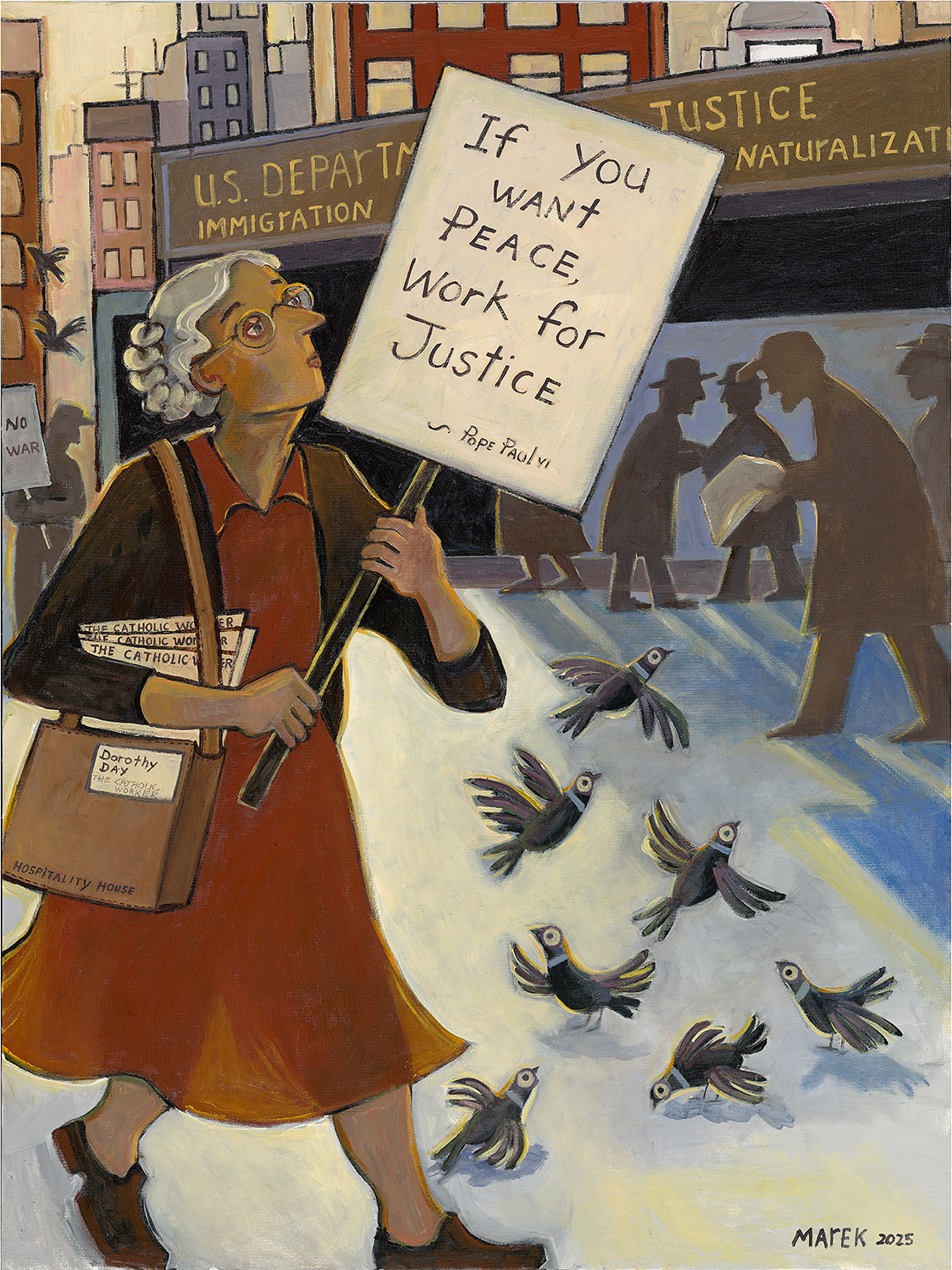 Servant of God, Dorothy Day (2) (1897-1980) United States