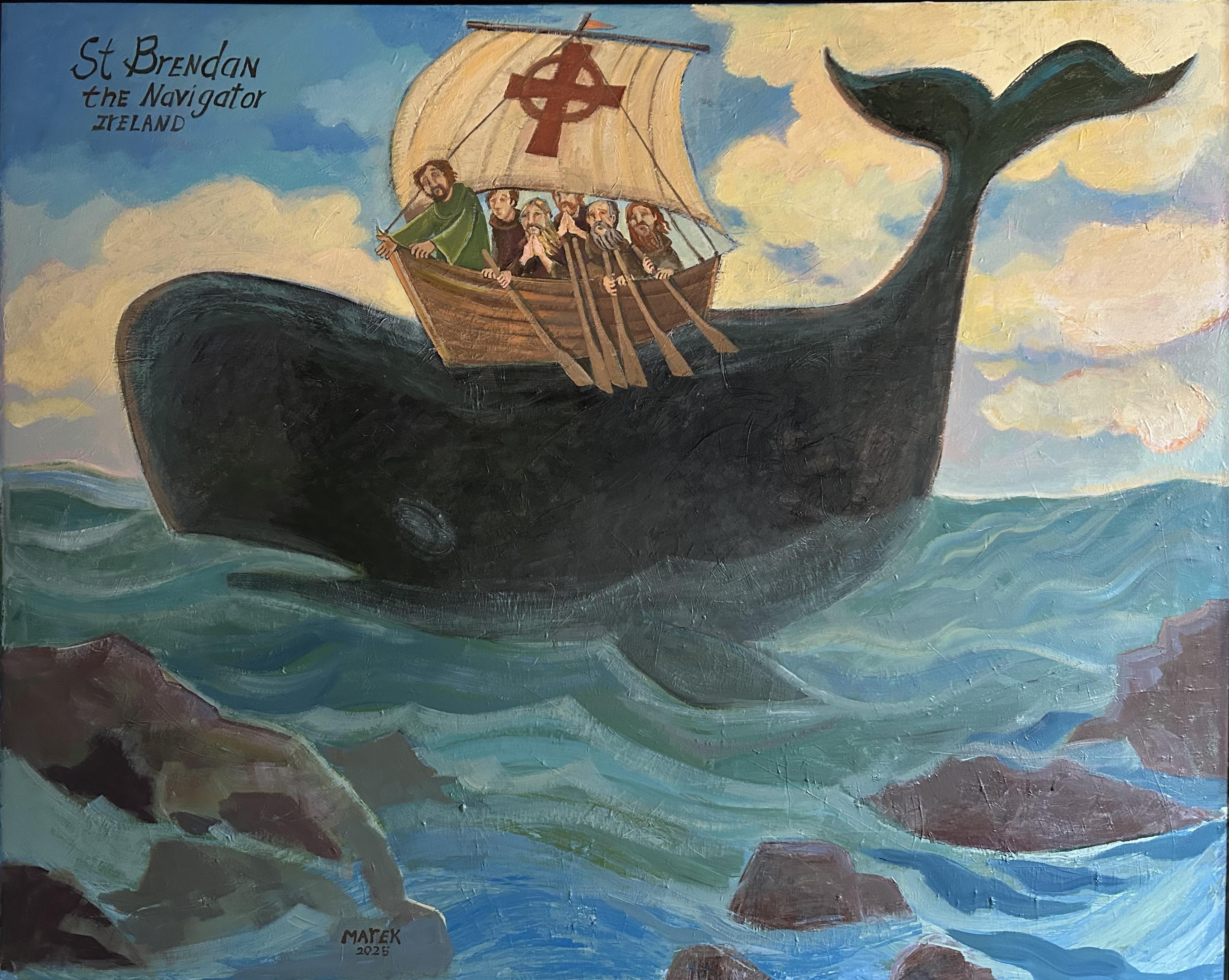 St. Brendan the Navigator (484  - 577) Ireland